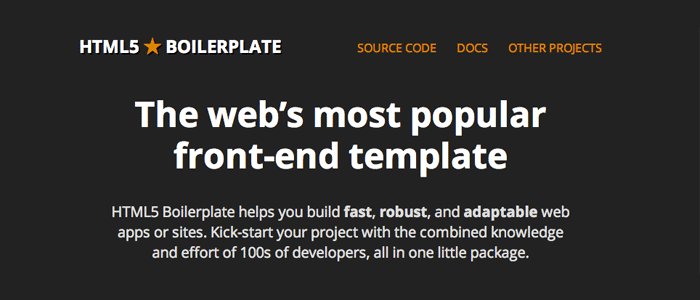 HTML5 Boilerplate HTML5 Boilerplate