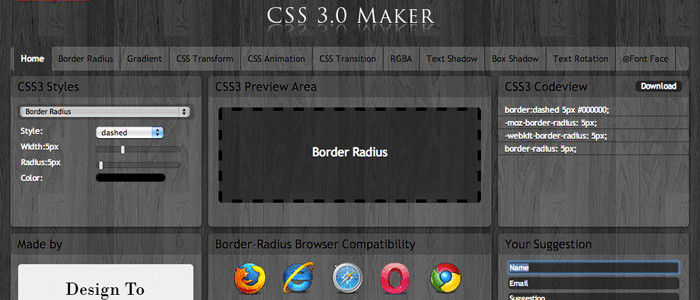 css3-maker CSS3 Maker