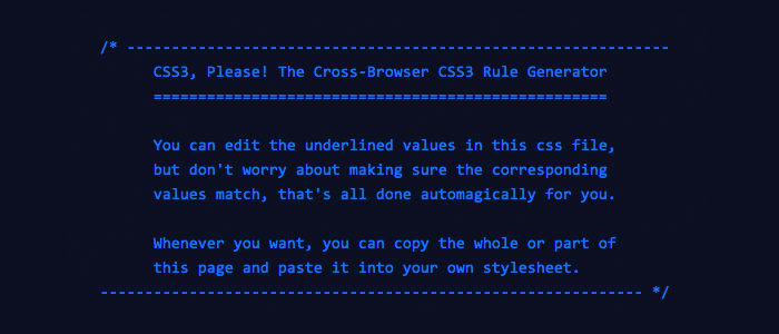 css3-please CSS3 Please