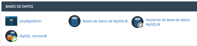 phpMyadmin servidor web