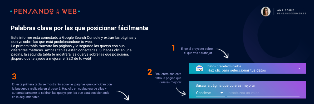 Aumenta el tráfico de tu web con Google Search Console y Google Data Studio