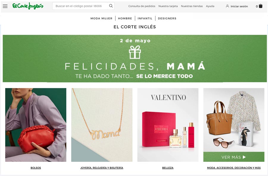 Ejemplo de negocio B2C